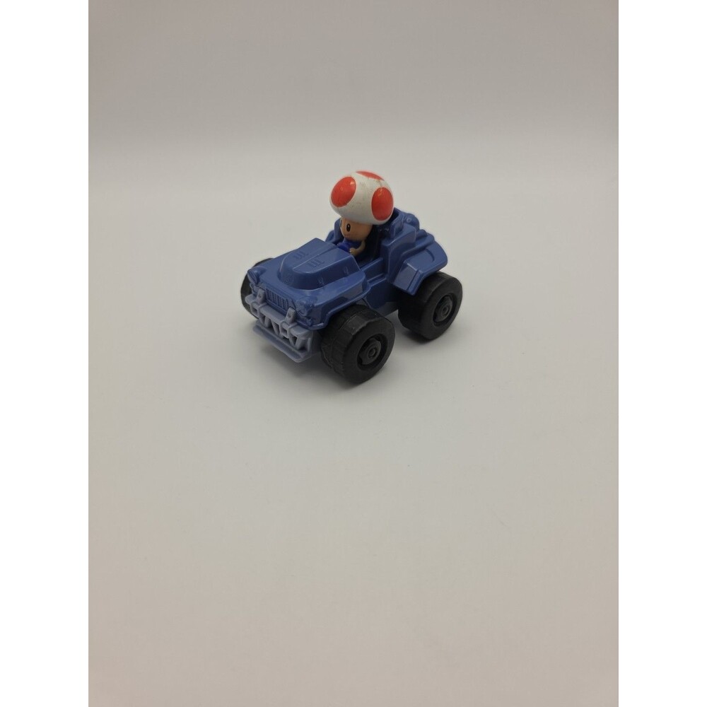 Super Mario Bros Movie Toad Kart #2 Blue Truck 2022 McDonald’s Happy Meal Toy